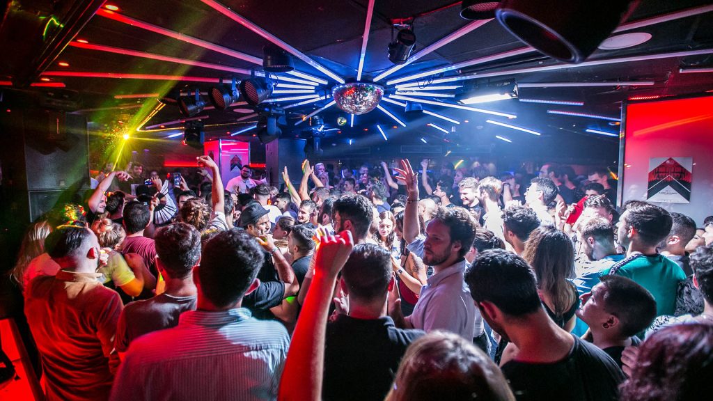 Sala luna night club in Palma de Mallorca